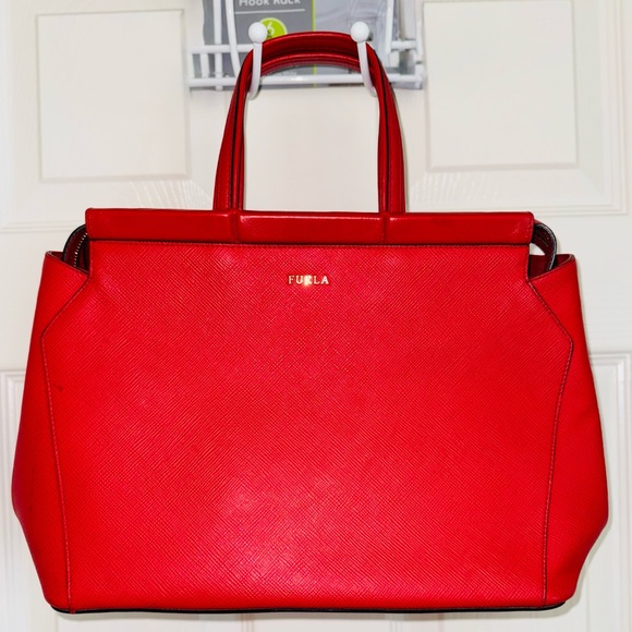 Furla Handbags - NWT Red FURLA  Bag  w/ White Dust Bag